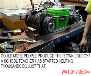 Could more people produce their own energy? Watch video